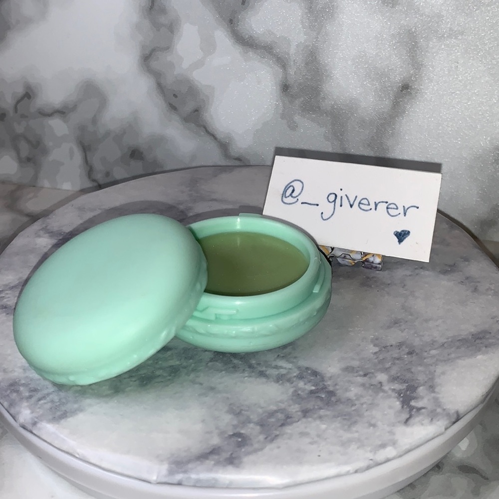 New Coconut Macaron Lip Balm